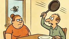 Vic: »Mater, si debela,« reče mož