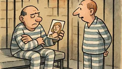 Vic: Zapornik gleda sliko sojetnikove žene