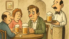 Vic: Kosir v gostilni naroči šesto rundo