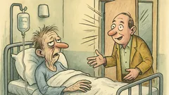 Vic: Peter obnemogel v bolnišnici, pride sosed