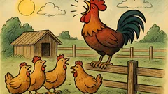 Vic: Zakaj petelini tako zgodaj kikirikajo?