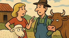 Vic: Dragi, so ovce bolj neumne kot krave?