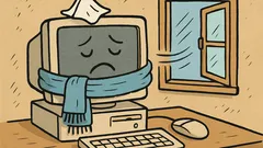 Vic: Računalnik se je prehladil. Zakaj?