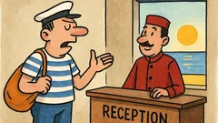 Vic: Mornar pride v hotel…