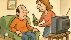 Vic: Včeraj zvečer sva sedela na kavču…