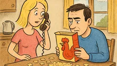 Vic: Blondinka zlagala puzzle, a petelin manjka