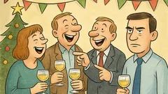 Vic: Prednovoletna zabava in tiha resnica