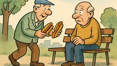 Vic: Sta bila dva upokojenca in sladoled