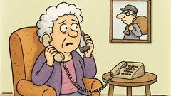 Vic: Babica kliče vnuka na mobitel