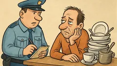 Vic: Policist vpraša moža, kdaj je žena...