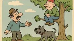 Vic: Haso stoji na veji drevesa…