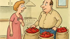 Vic: O, dragi, kaj si mi kupil?