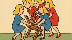 Vic: Kako se štiri blondinke usedejo na stol?