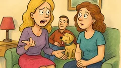 Vic: Blondinka se pritoži prijateljici o fantu