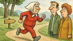 Vic: pri petinšestdesetih začne hoditi maraton