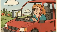 Vic: Tako slabo vozi, da GPS izstopi