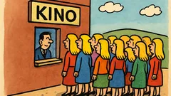 Vic: Zakaj gre v kino 18 blondink?